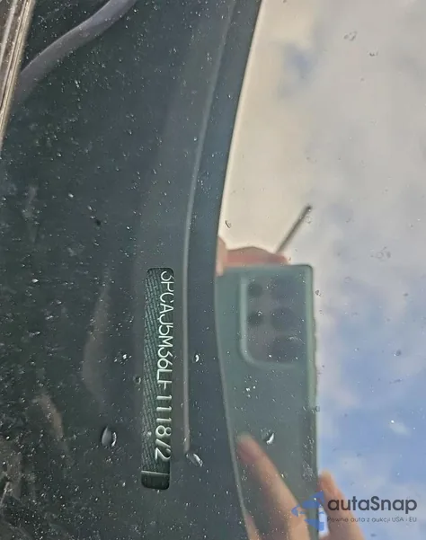 2020 Infiniti Qx50 Pure z USA, uszkodzony, nr VIN 3PCAJ5M36LF111872